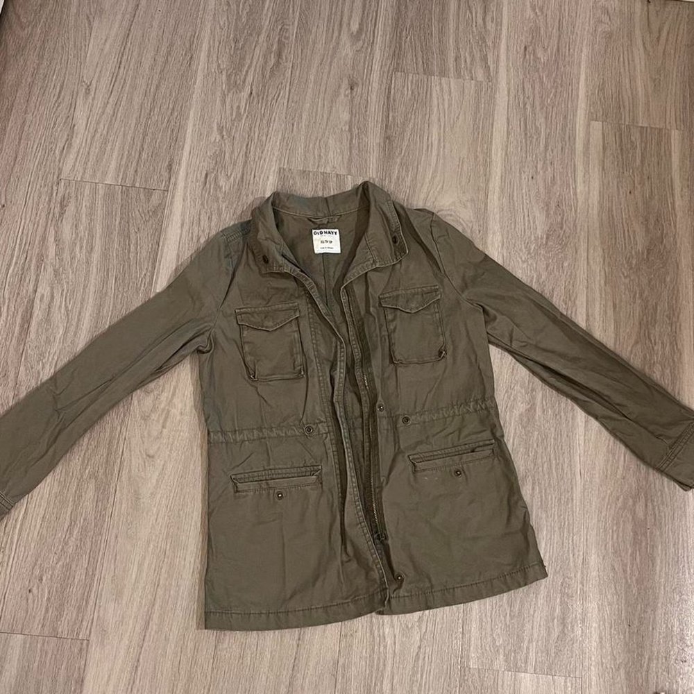 Green Utility Jacket - Picture 2 of 5